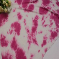 original factory 4 way spandex  various color tie dye DTY brush fabric for yoga